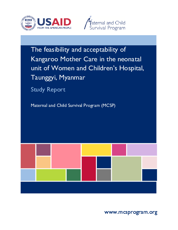 MCSP Myanmar_Feasibility & Acceptability of KMC at Taunggyi_Report (508 compliant).pdf_0.png